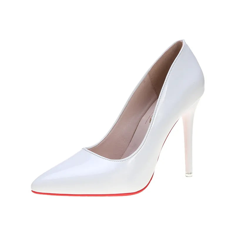 Scarpin Feminino Salto Alto Verniz - Clara