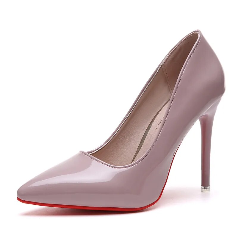 Scarpin Feminino Salto Alto Verniz - Clara